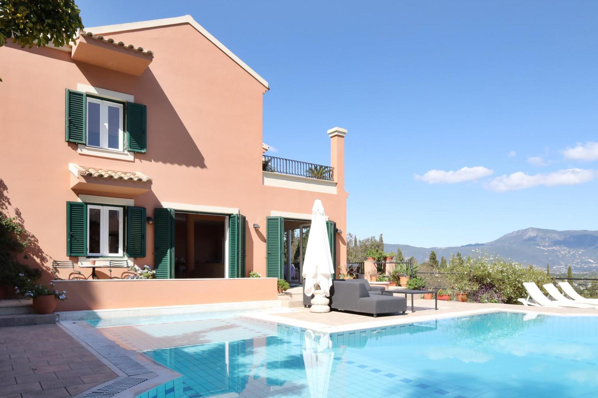 Willa Casa T With Amazing Views In Corfu Kontokali Zewnętrze zdjęcie