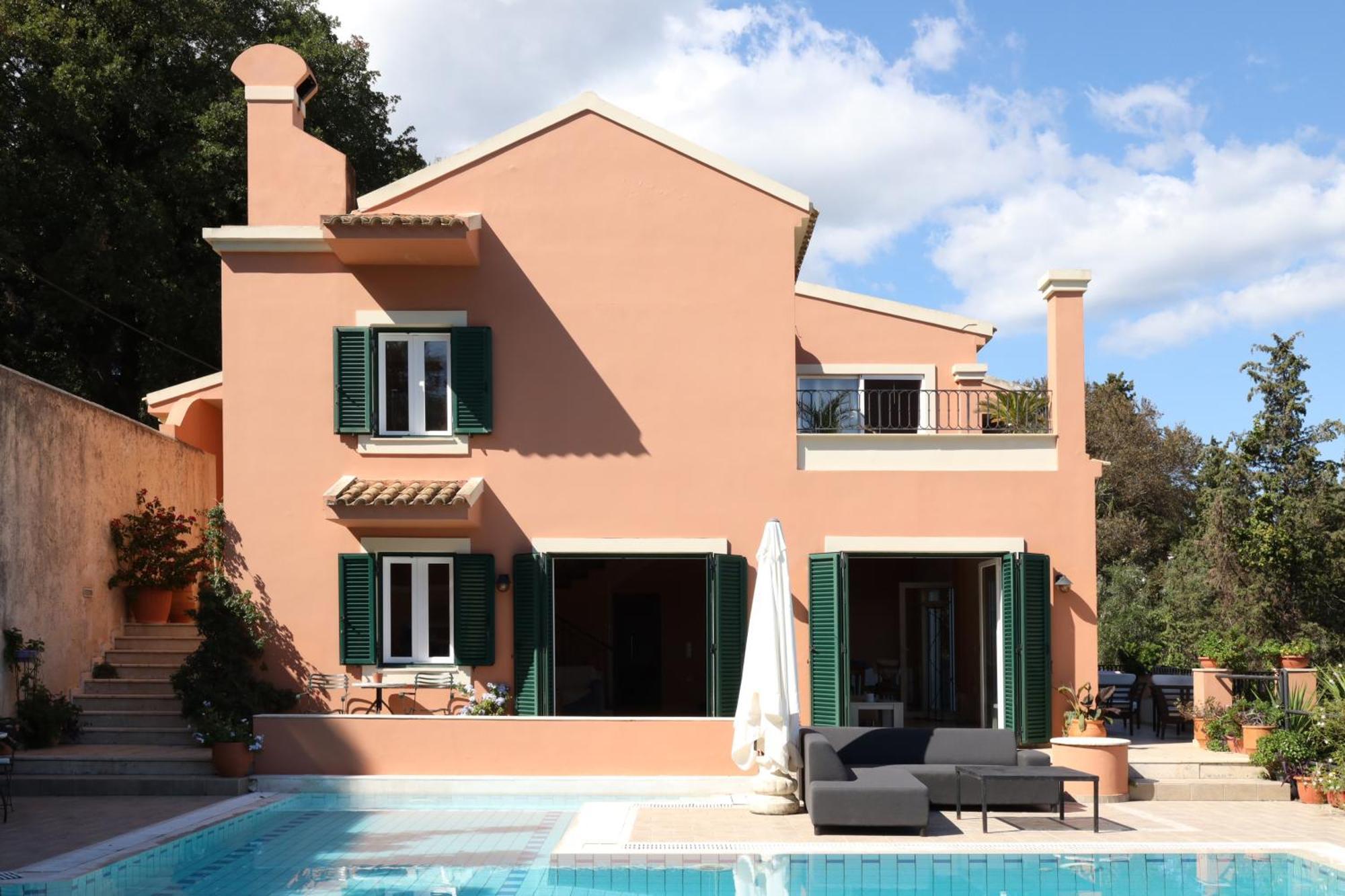 Willa Casa T With Amazing Views In Corfu Kontokali Zewnętrze zdjęcie
