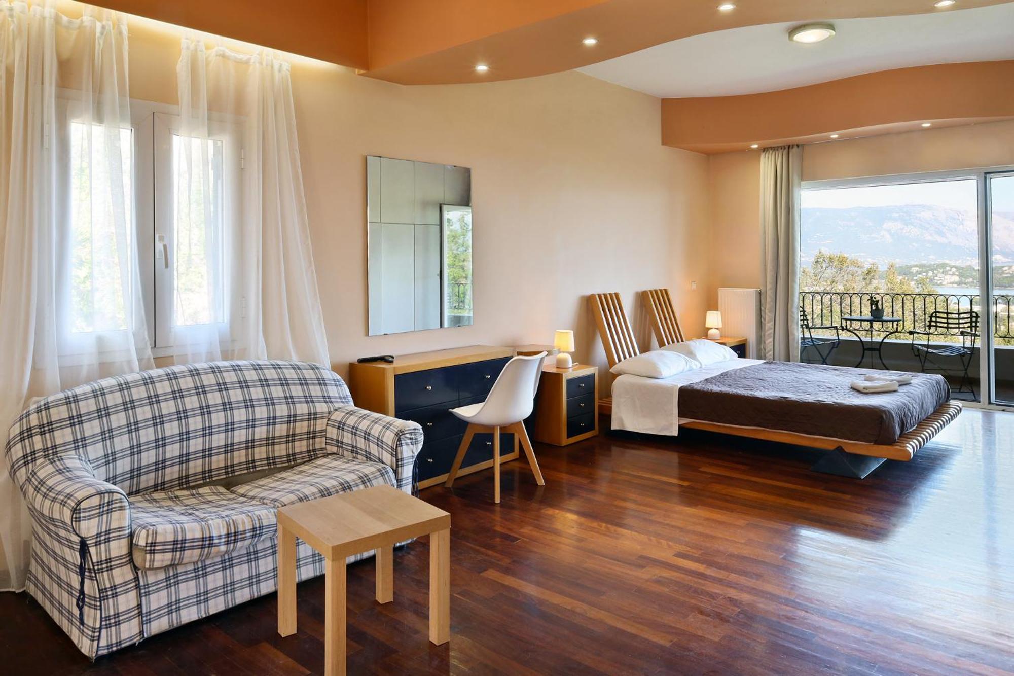 Willa Casa T With Amazing Views In Corfu Kontokali Zewnętrze zdjęcie