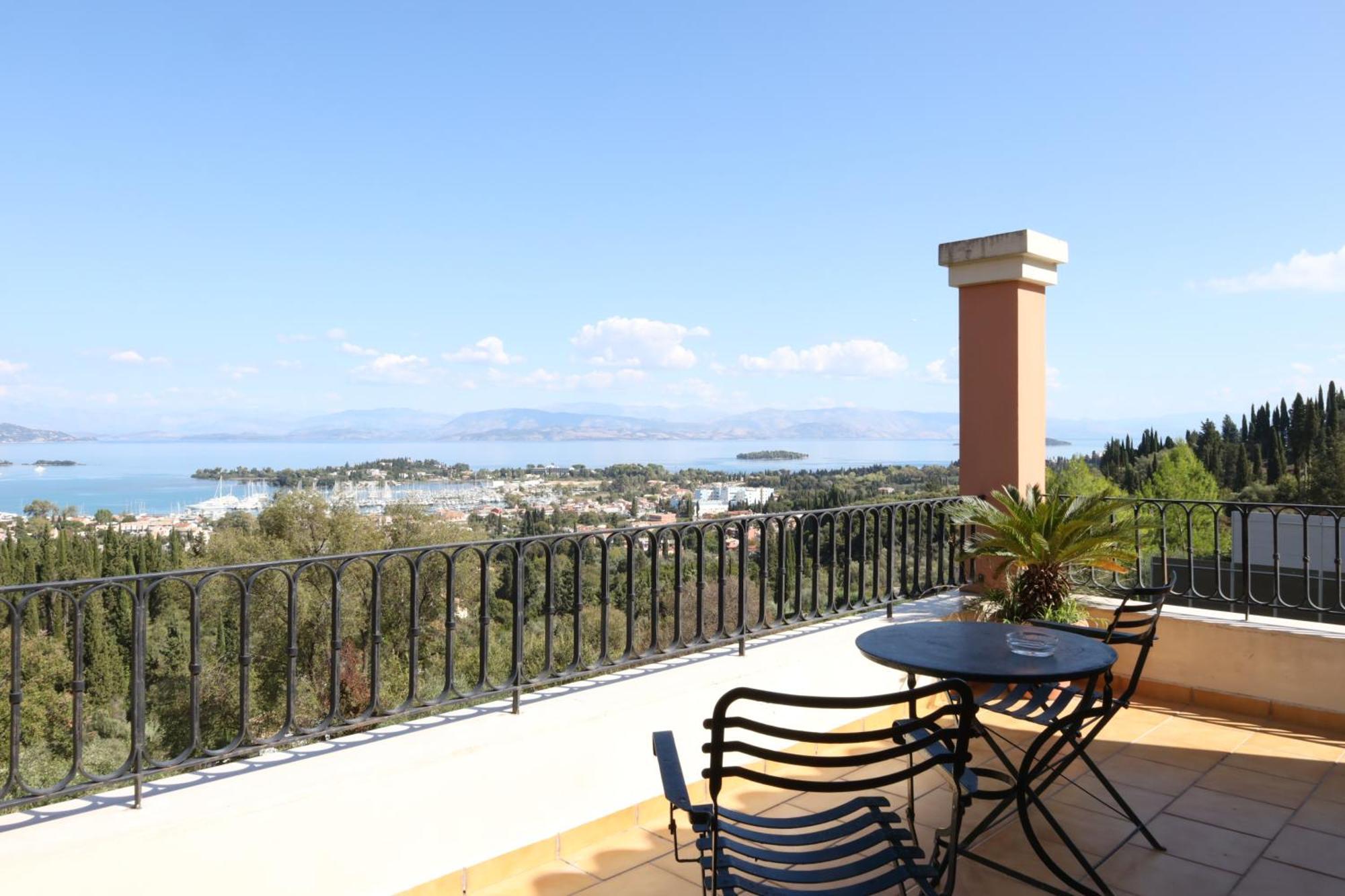 Willa Casa T With Amazing Views In Corfu Kontokali Zewnętrze zdjęcie