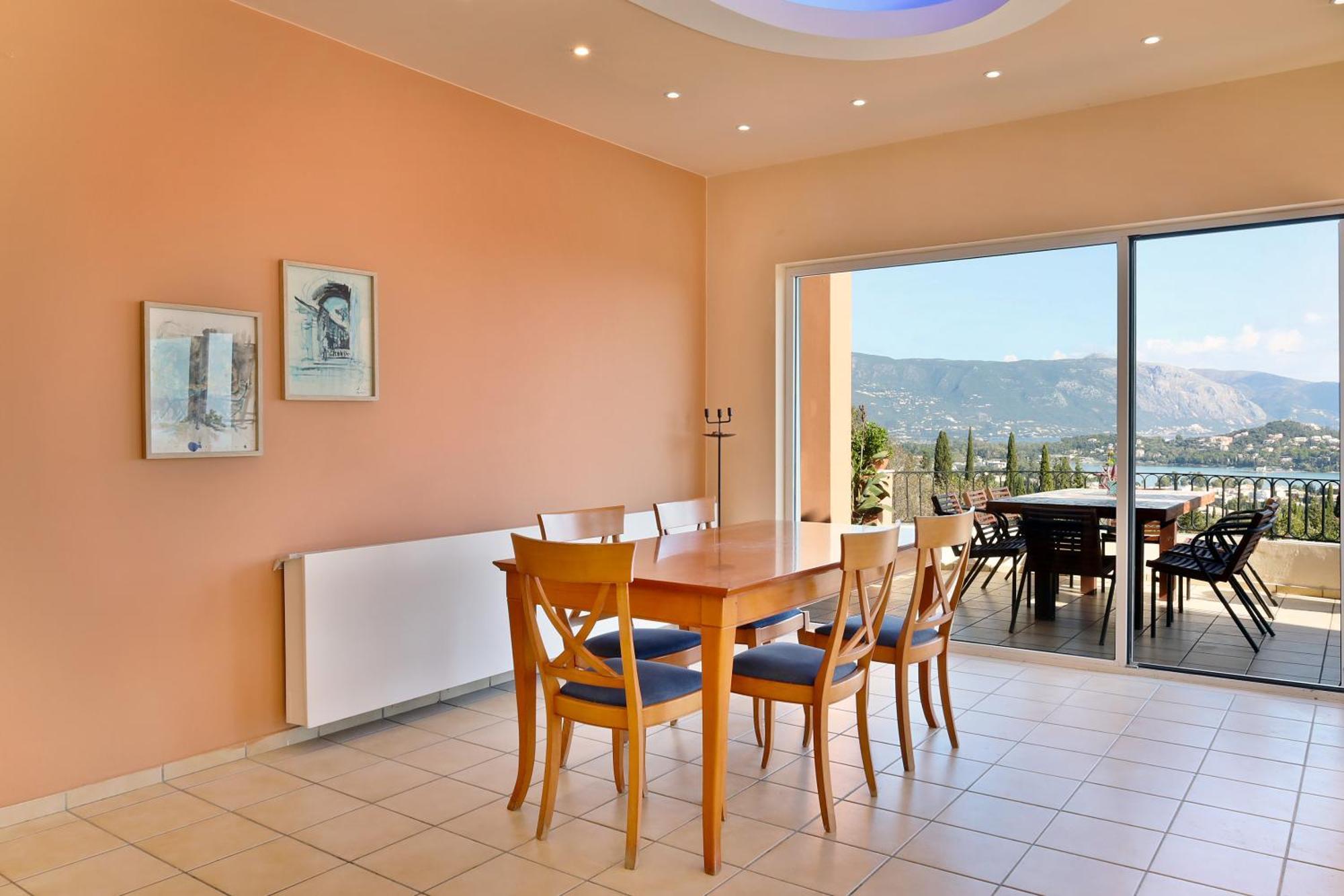Willa Casa T With Amazing Views In Corfu Kontokali Zewnętrze zdjęcie